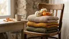 Wie man Pullover faltet und warum man sie nicht aufhängen sollte